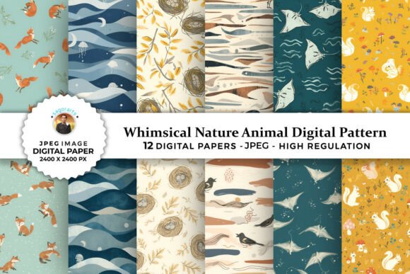 Elevating Craftsmanship with Whimsical Nature Animal Digital Patterns: A Strategic Asset for Modern Creators