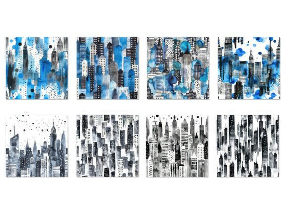 Evaluating Watercolor City Patterns for Design Projects: A Practical Guide to Seamless Urban Textures