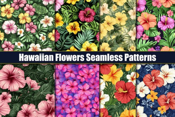Hawaiian Flowers Seamless Patterns: A Comprehensive Evaluation for Digital Designers